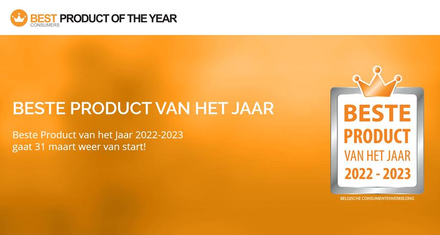 BESTE PRODUCT VAN HET JAAR 2022-2023