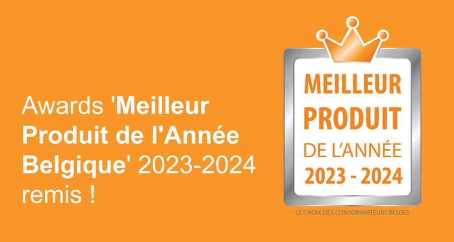 Prix du 'Meilleur produit de l'année de Belgique' 2023–2024