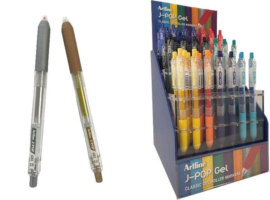 Roller gel J-Pop : du nouveau chez Artline !