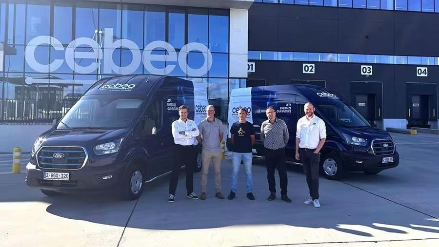 Cebeo zet eerste elektrische bestelwagens in